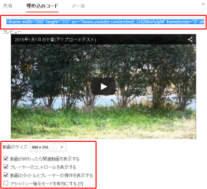 YouTube埋め込み2