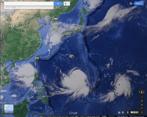 台風三連続1