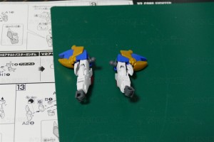 V2アサルトバスターガンダム 腕部制作完了