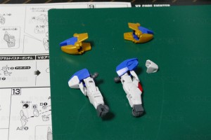 V2アサルトバスターガンダム 腕部差し替え