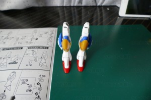 V2アサルトバスターガンダム 脚部完成