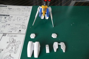 V2アサルトバスターガンダム 腰完成
