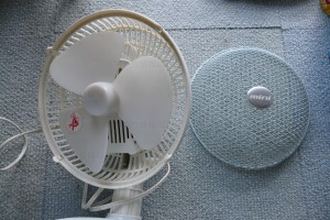小型扇風機の修理2