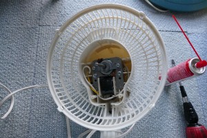 小型扇風機の修理4