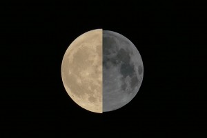 スーパームーン 比較