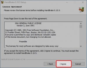 HandBrake インストール2