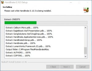 HandBrake インストール4