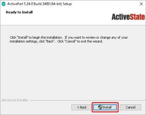 ActivePerl インストール(5)