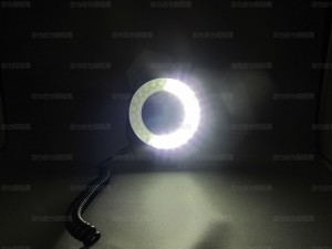 マクロLEDリングライト半点灯