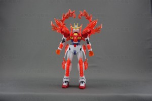 HGBFトライバーニングガンダム バーニングバーストシステム正面