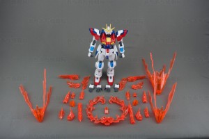 HGBFトライバーニングガンダム 付属品