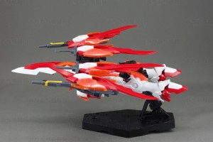 HGBFウイングガンダムゼロ炎 変形3