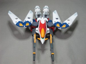 ウイングガンダムゼロ 飛行形態 正面