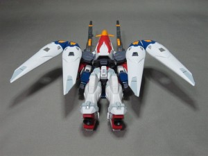 ウイングガンダムゼロ 飛行形態 背面