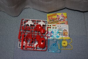 プラモデル ジバニャン 内容物