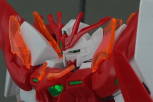 HGBFウイングガンダムゼロ炎 顔アップ2